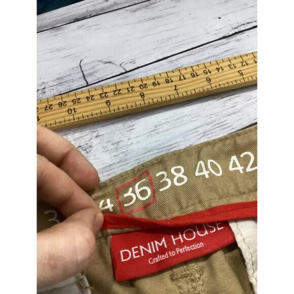 Goth y2k indie normcore gorpcore fisherman Denim House Pants w/ Built On Men 36 - Picture 5 of 6